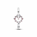 Charm Pandora Colgante Corazones Conectados y Gemas Rojas 794435C01