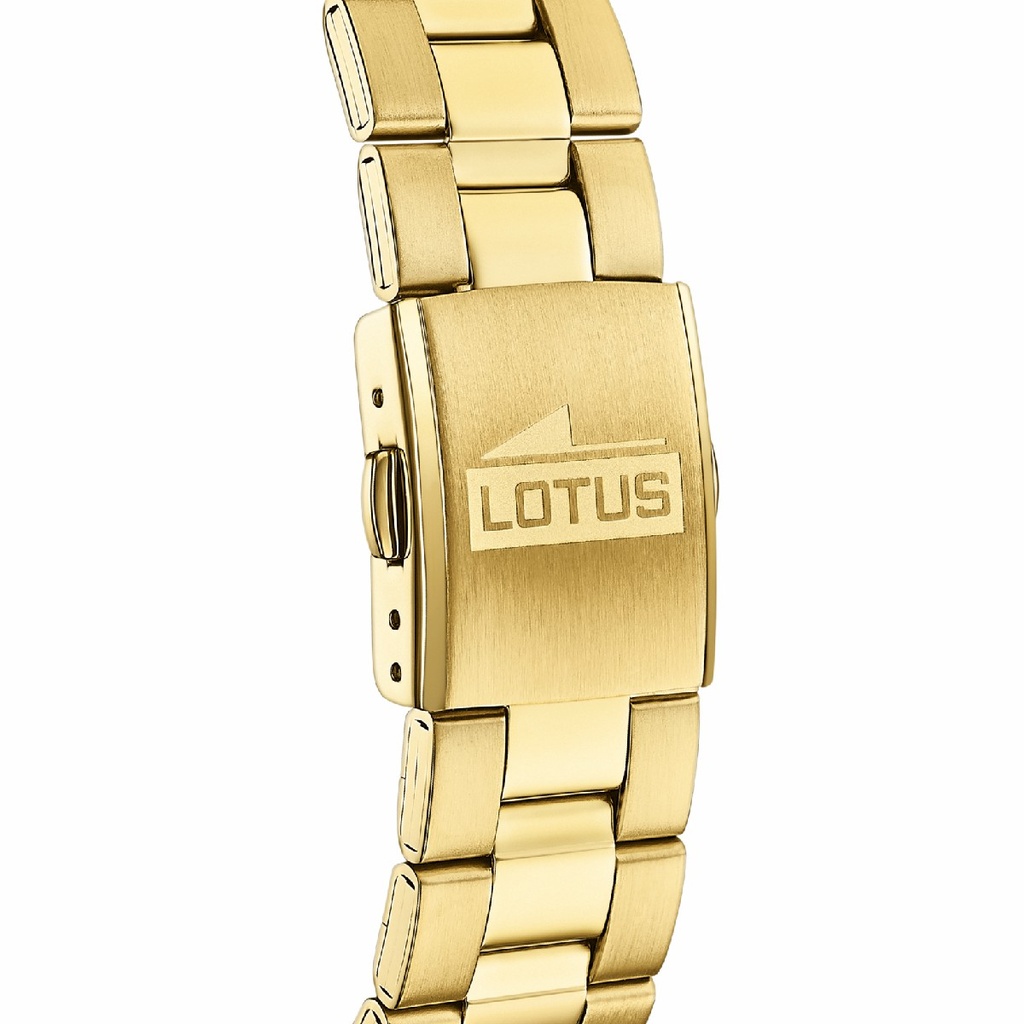 Reloj Lotus Minimalist Hombre Dorado Esfera Verde 18153/B