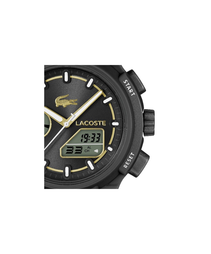 Reloj Lacoste LC33 Multifunción Mujer Silicona Negro 2001434