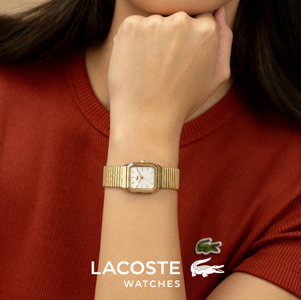 Reloj Lacoste Rene Mujer Analógico Dorado 2001505