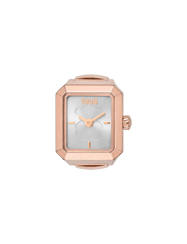 Reloj-Anillo Tous Karat IPRG Rosado Esfera Oso 12-14 3000151712
