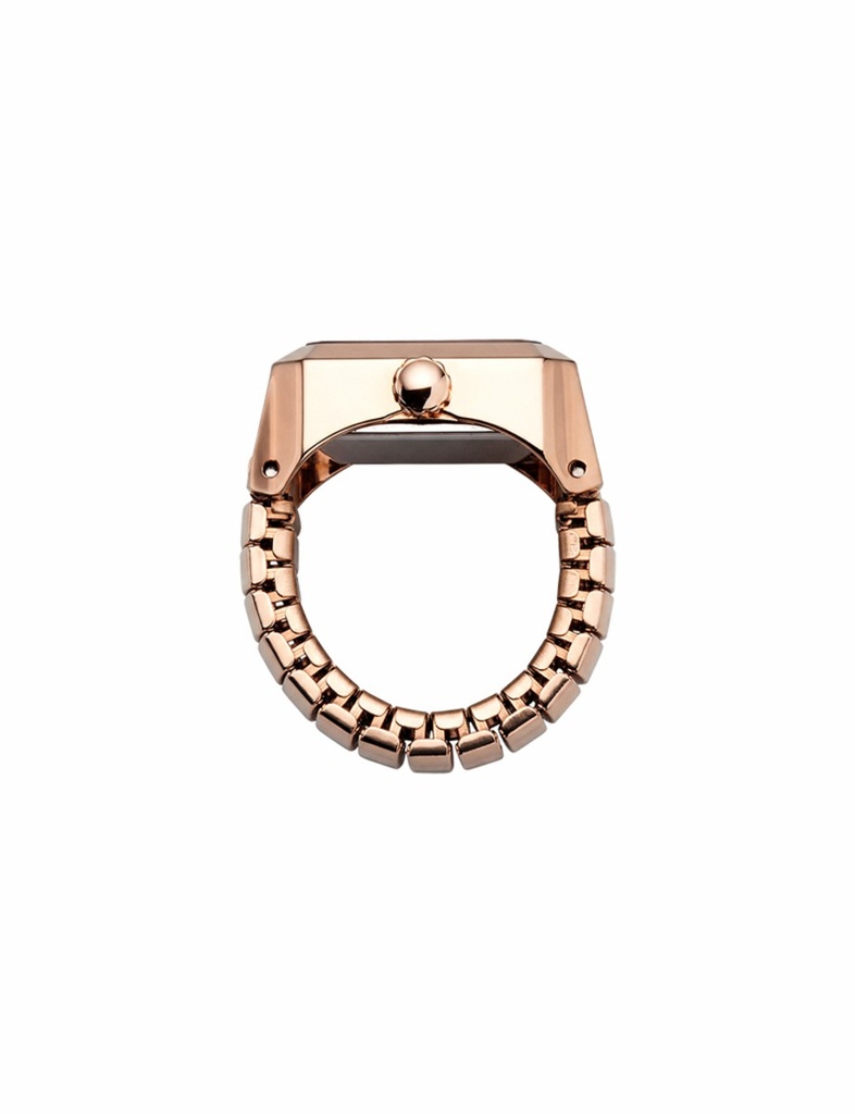 Reloj-Anillo Tous Karat IPRG Rosado Esfera Oso 12-14 3000151712