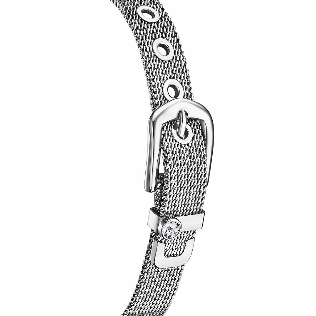 Reloj Lotus Juniros Acero y Esfera Plateada con Mariposa 18659/2