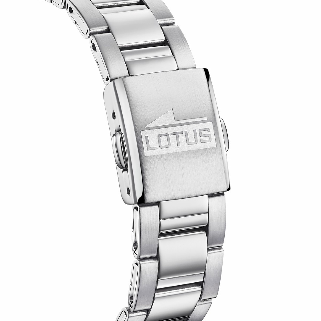 Reloj Lotus Junior Niño Acero y Esfera Blanca 18860/3