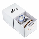 Reloj Lotus Junior Niño Acero y Esfera Blanca 18860/3