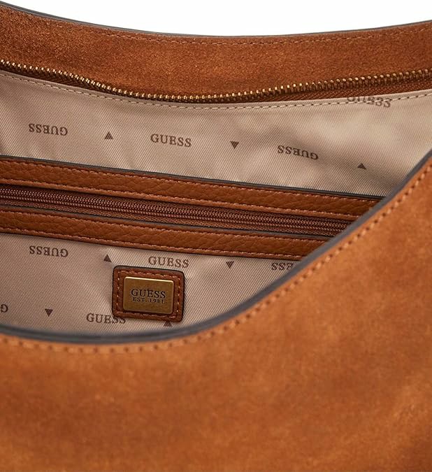 Bolso Guess Camden Piel Auténtica Marrón HWSB930818-COG