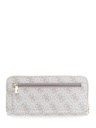 Cartera Guess Lauresl II SLG Large Zip Around Gris Claro Logo SWSG7459146-DKO