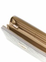 Cartera Guess Lauresl II SLG Large Zip Around Gris Claro Logo SWSG7459146-DKO