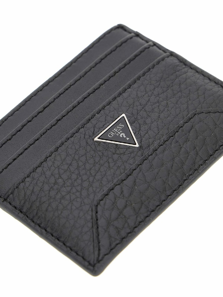 Tarjetero Guess Men Barcelona Negro SMBAGRLEA25-BLA