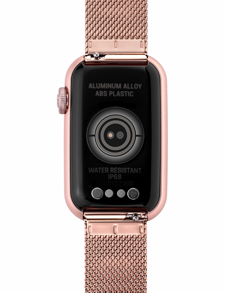 Reloj Tous SmartwatchT-Band Mesh Acero y Alumnio IPRG Rosado 3000132400