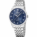  Reloj Lotus Classic Steel Hombre Azul Brazalete Acero Inoxidable 19056/4
