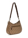 Bolso Guess Hombro Noelle Logotipo 4G Marrón HWBG9672180-LGW
