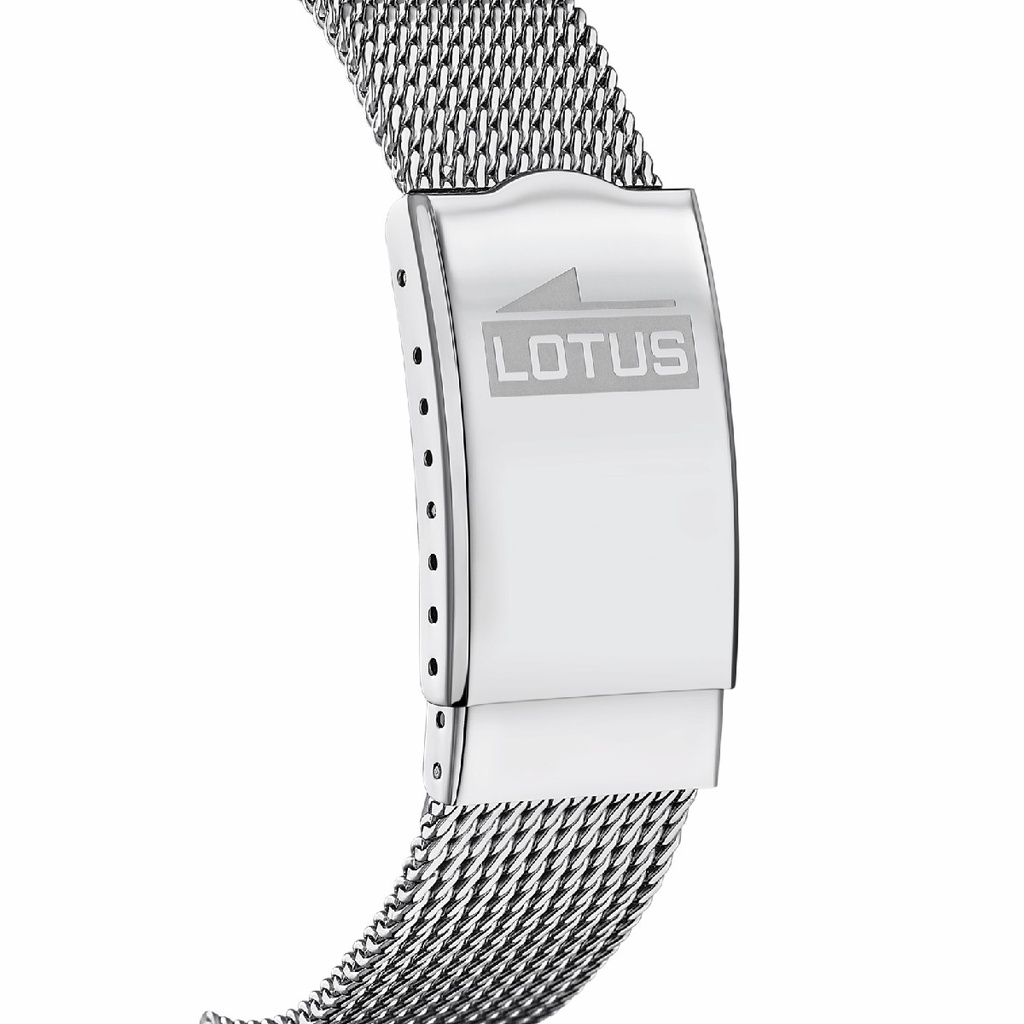 Reloj Lotus Minimalist Hombre Mulfunción Acero Esfera Azul 18637/3