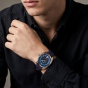 Reloj Lotus Pulse Collection Hombre Piel Azul / Rojo 19096/1