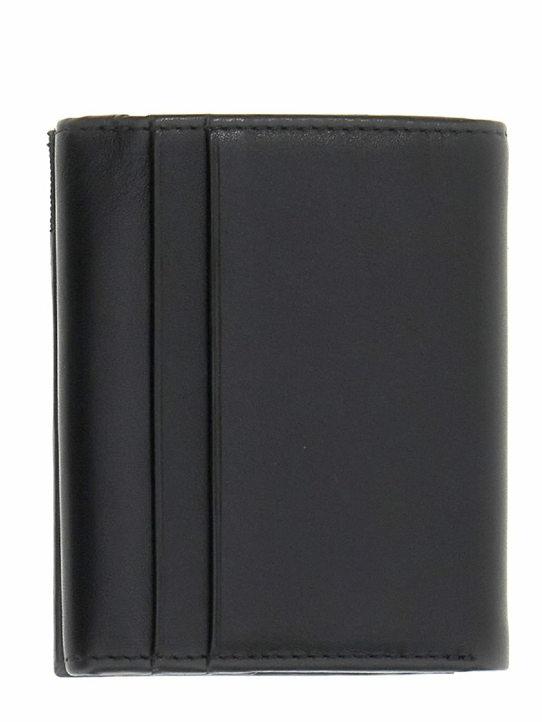 Cartera Guess Berna Trifold Hombre Negra SMBEHNLEA04-BLA