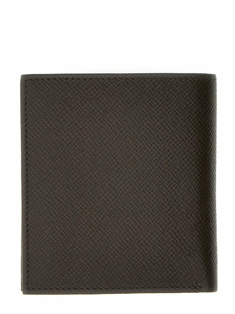 Cartera Guess Milalno Bifold Hombre Gris Oscuro SMMISBLEA22-DOG