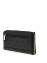 Cartera Guess Blake SLG Large Zip Around Logo Negra SWPD2222146-BLO
