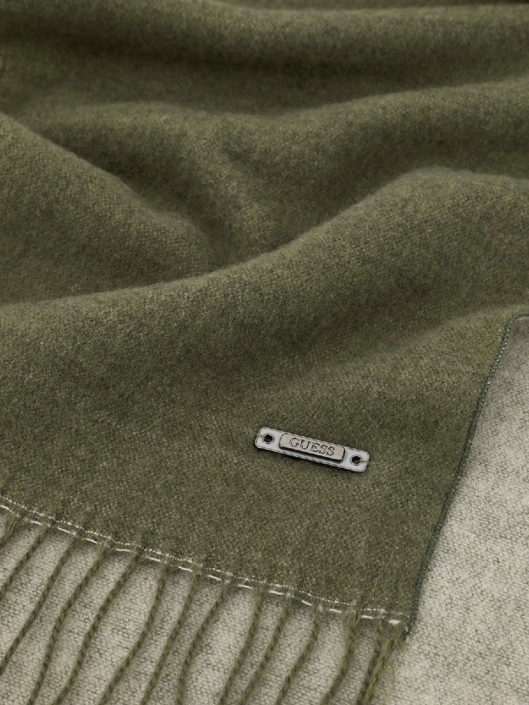 Bufanda Guess Scarf Jacquard 35 x 180 Verde AM9669POL03-GEY