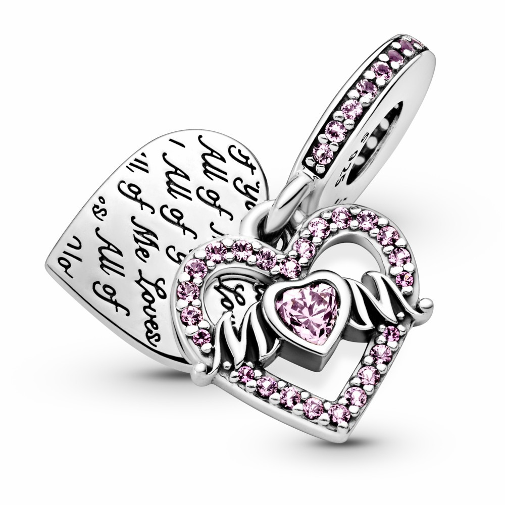 Charm Colgante Pandora Corazón Madre Todo de Mi