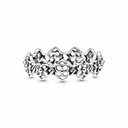 Anillo Pandora Banda Pétalos de Rosa