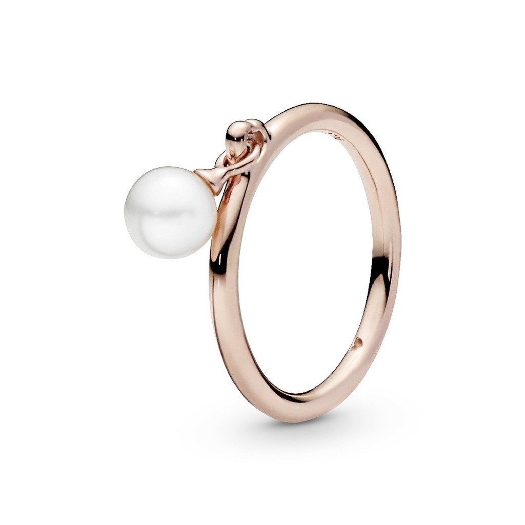 Anillo Pandora Rose Perla Contemporánea