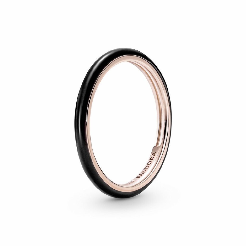 Anillo Pandora Me Rose Esmalte Negro 189655C01