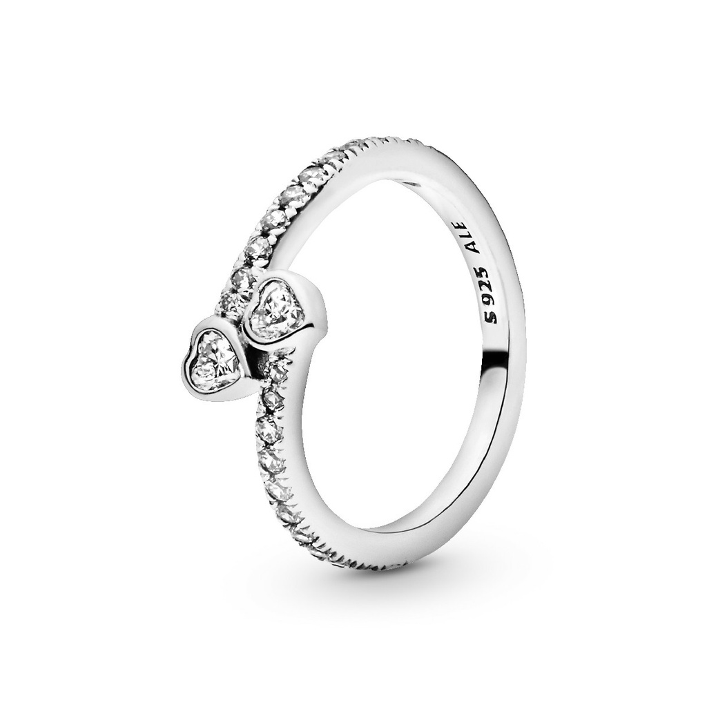 Anillo Pandora Corazones para Siempre 191023CZ