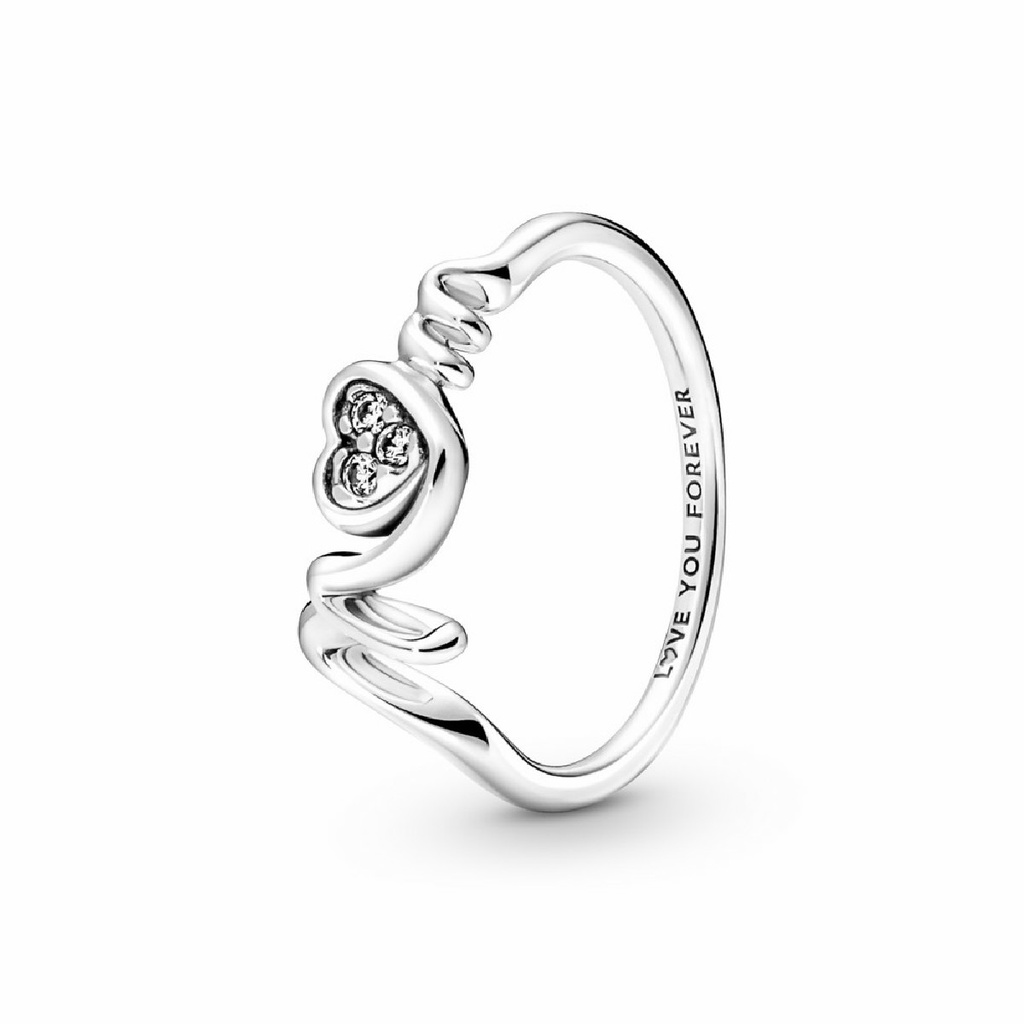 Anillo Pandora Corazón de Madre en Pavé 191149C01