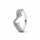 Anillo Pandora Ola Asimétrica Brillante 192543C01