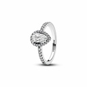 Anillo Pandora Halo de Pera Brillante 192835C01