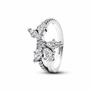 Anillo Pandora Racimo de Herbario Asimétrico Brillante 193023C01
