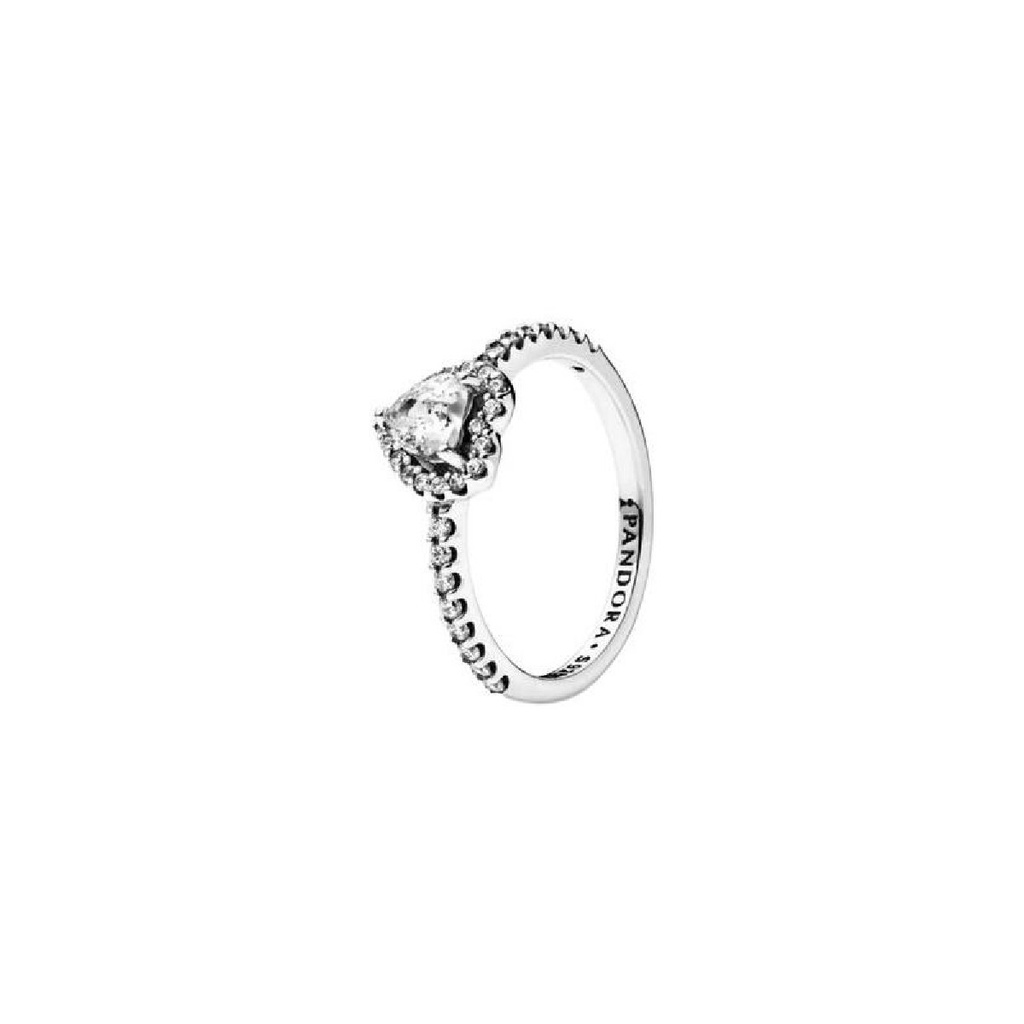 Anillo Pandora Corazón en Relieve