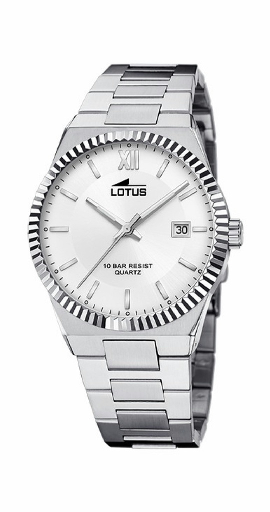 Reloj Lotus Freedom Hombre Acero Esfera Plateada 18835/1