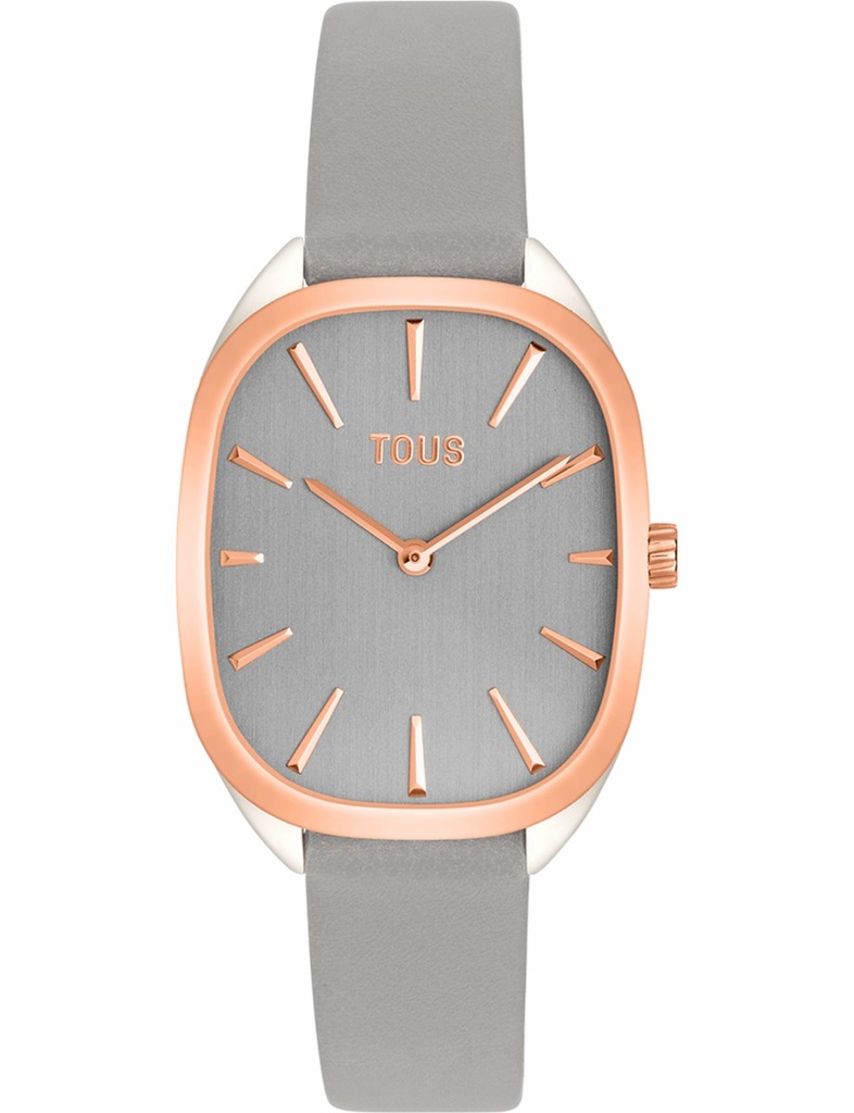 Reloj TOUS Heritage Gris y Rosado Analógico Mujer 3000136400