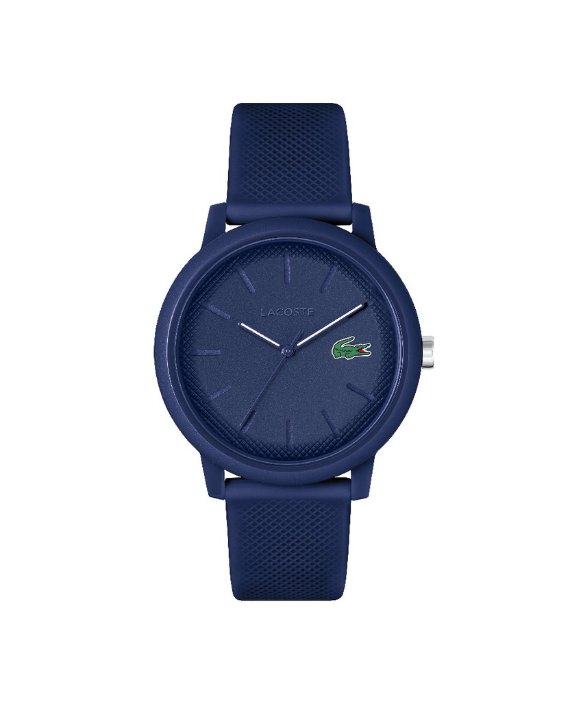 Reloj Lacoste Hombre 12.12 Analógico Caucho Azul 2011172