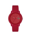Reloj Lacoste Unisex 12.12 Analógica Silicona Roja 2011173