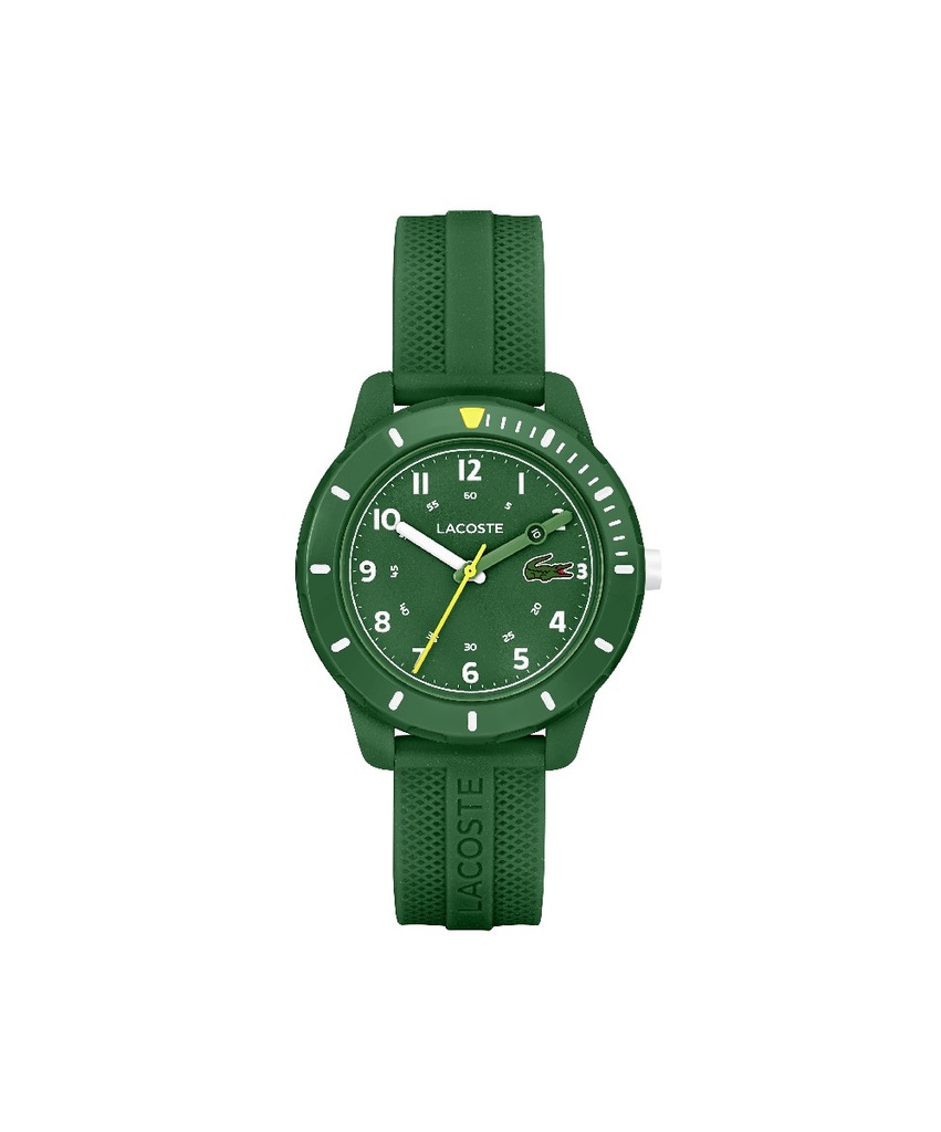 Reloj Lacoste Infantil Mini Tenis Analógico Silicona Verde 2030055