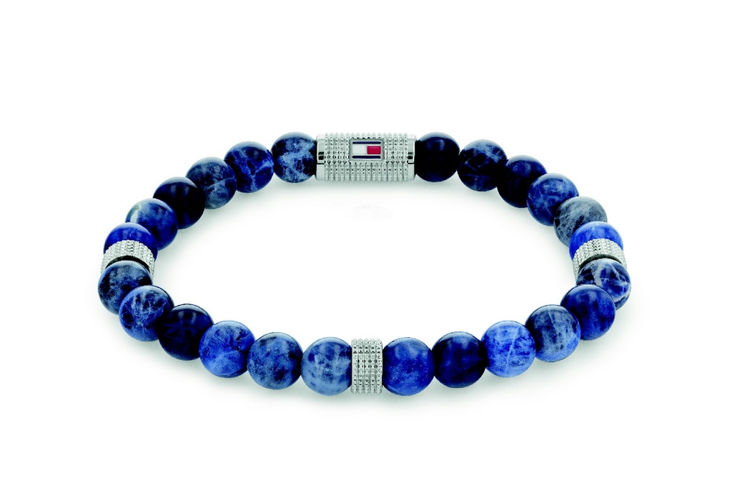 Pulsera Tommy Hilfiger Hombre Acero & Sodalita