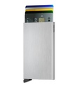 Protector de tarjetas Secrid Cardprotector Brushed Silver C-BRUSHED-SILV