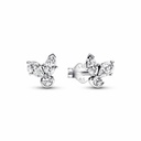 Pendientes Pandora de Botón Herbario Brillante
