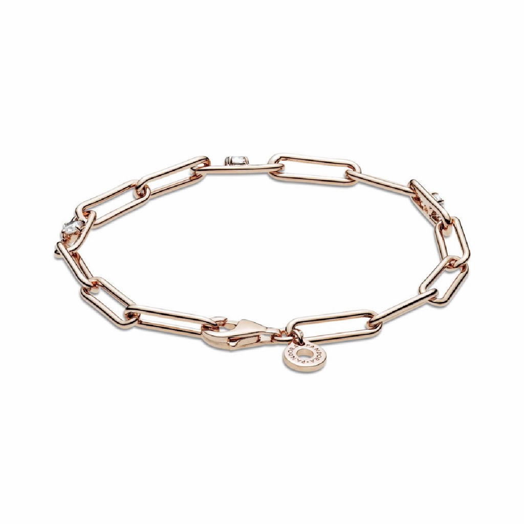 Pulsera Pandora Eslabones y Gemas en Pandora Rose