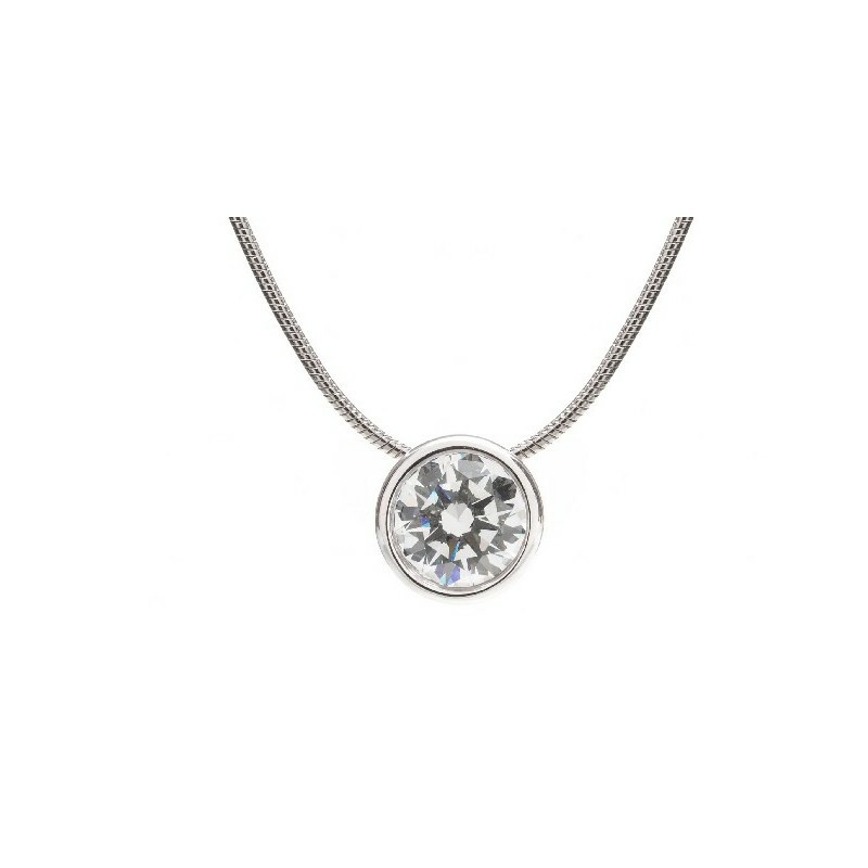 Colgante Camaleoni Potala Plata Rodio Chaton WC009/1.50