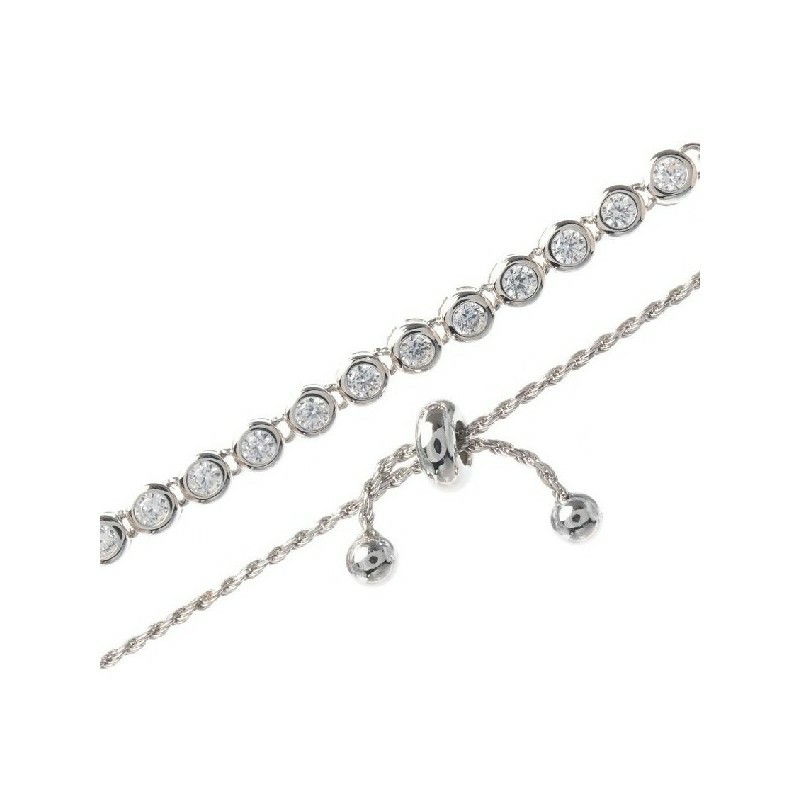 Pulsera Camaleoni Doure Plata Rodio Chatones WPU003/MPU