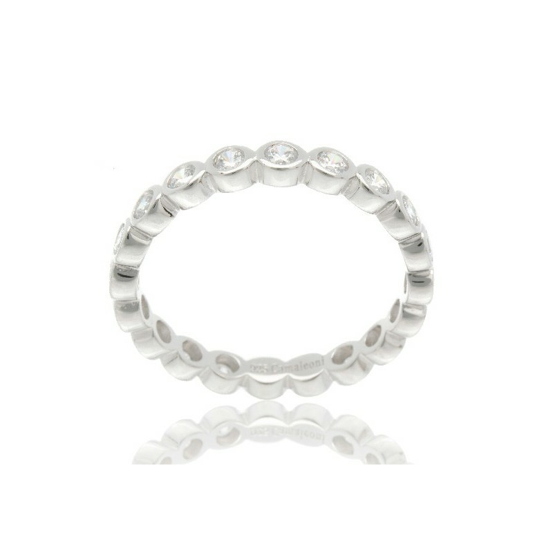 Anillo Camaleoni Bossal Plata Rodio Alianza Catalana de Chatones WS029/13