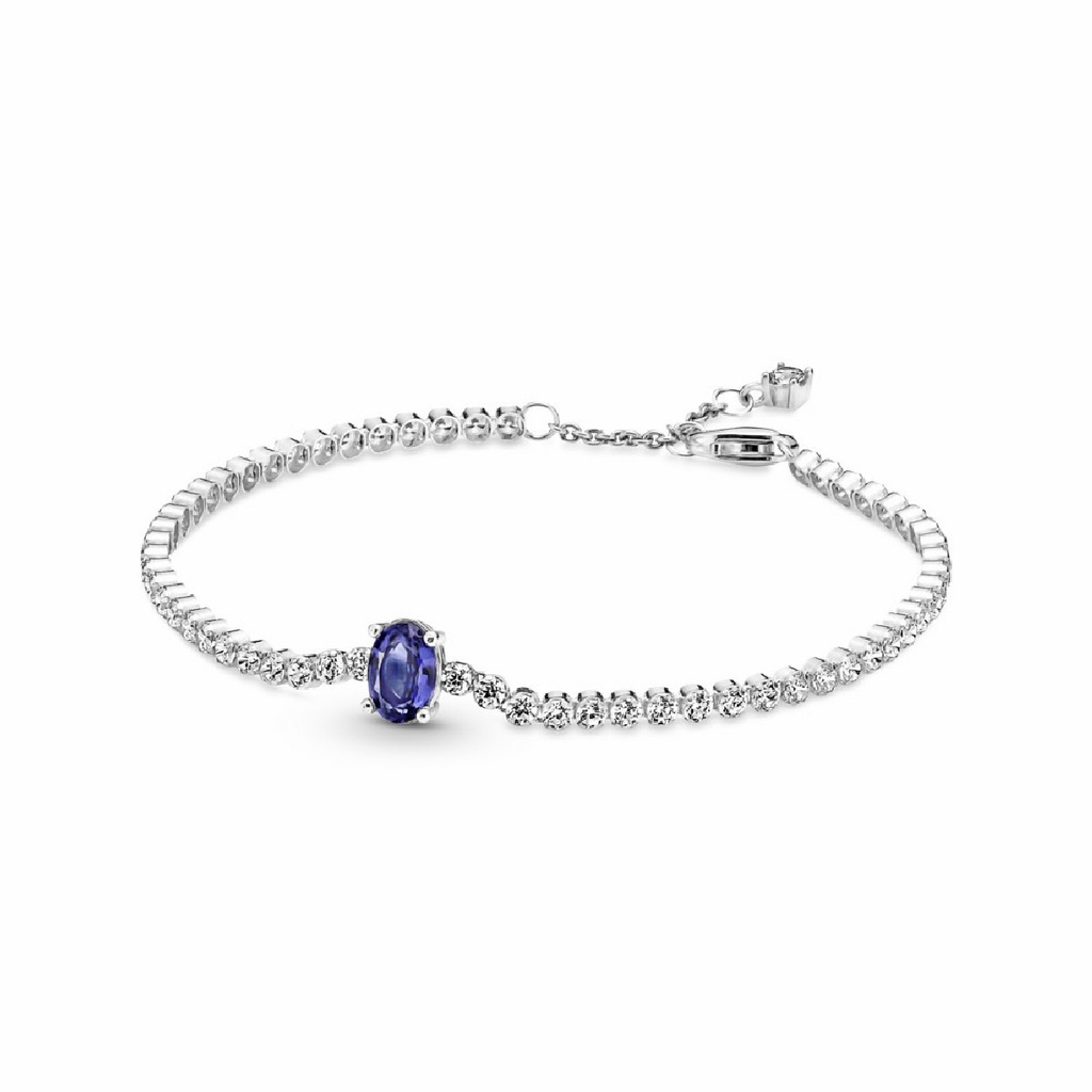 Pulsera Pandora de Pavé Brillante Dos Tonos