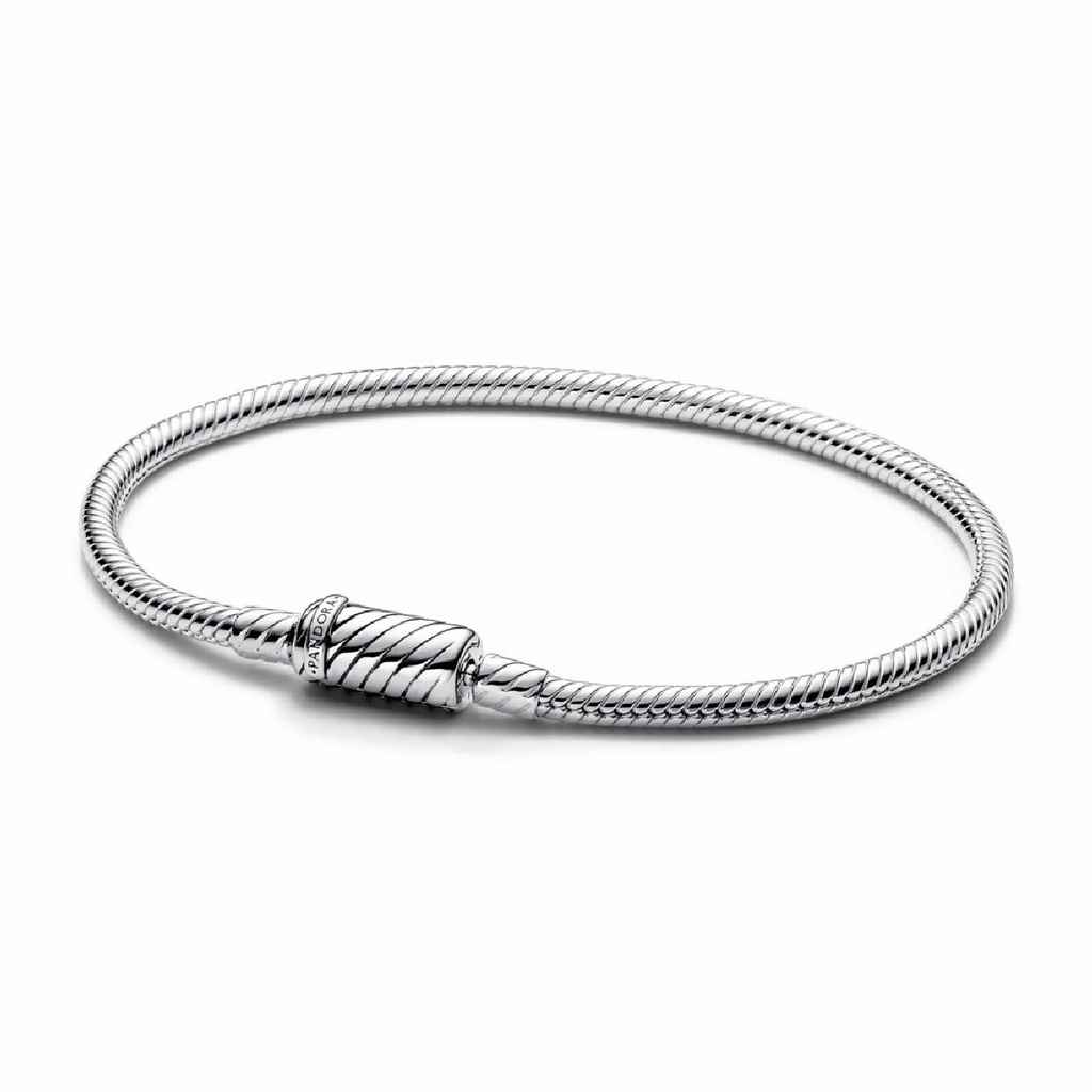 Pulsera Pandora Moments Cadena de Serpiente con Cierre Deslizante Magnético