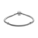 Pulsera Pandora Moments con Cierre de Barril Plata