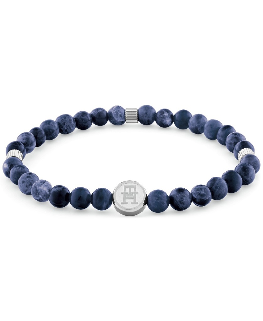 Pulsera Tommy Hilfiger Hombre Acero Inoxidable y Bolas Azules 2790608