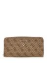 Cartera Maxi Guess Marron Logo Laures 4G