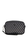 Bolso Mano Guess Torino Negro/Gris